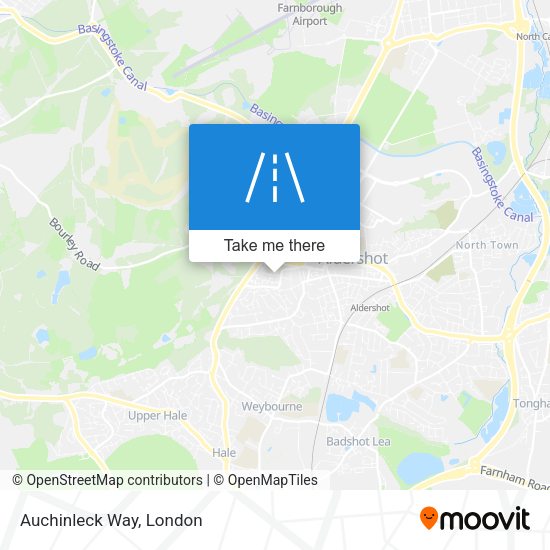 Auchinleck Way map