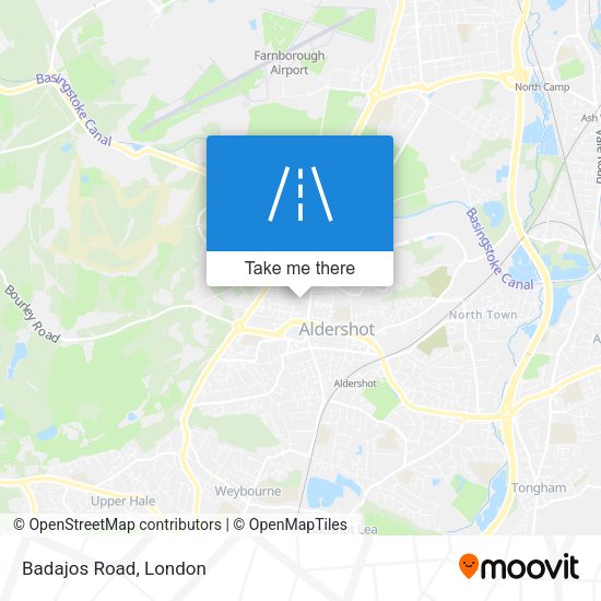 Badajos Road map