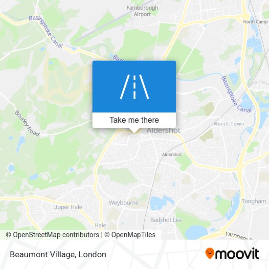 Beaumont Village map