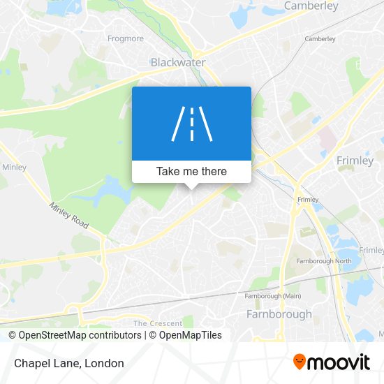 Chapel Lane map