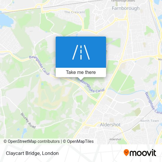 Claycart Bridge map