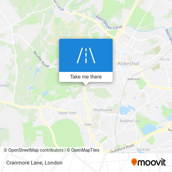 Cranmore Lane map