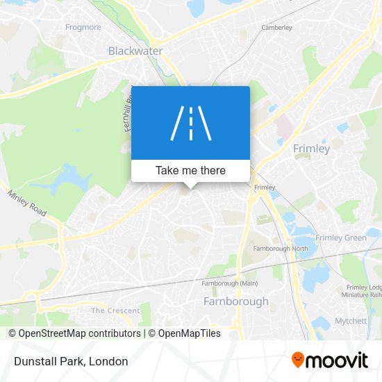 Dunstall Park map