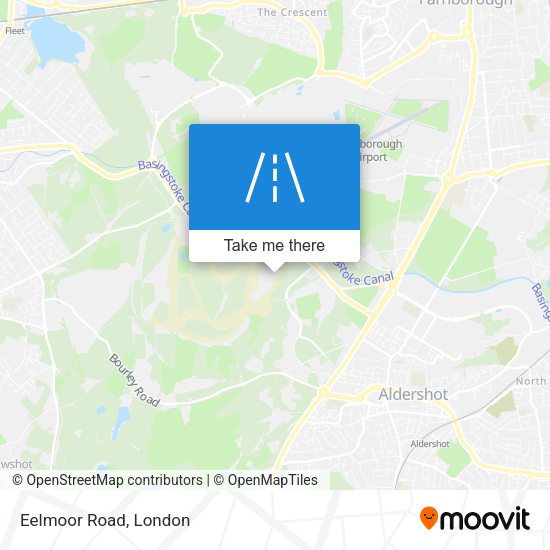 Eelmoor Road map