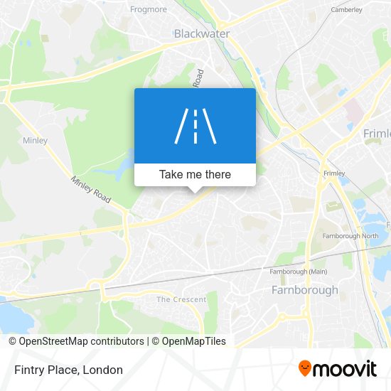 Fintry Place map