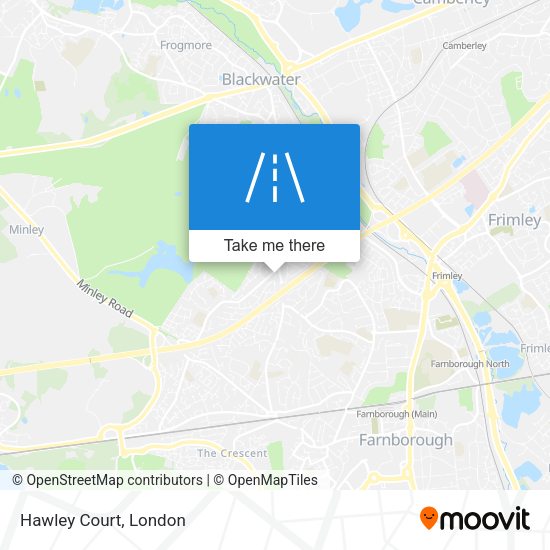 Hawley Court map
