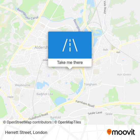 Herrett Street map