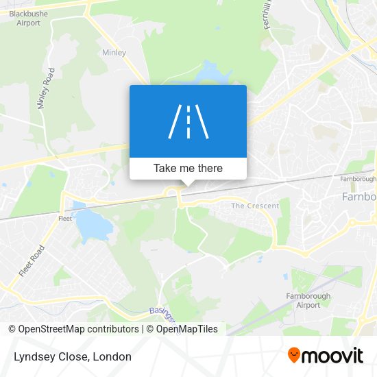Lyndsey Close map