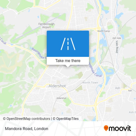 Mandora Road map