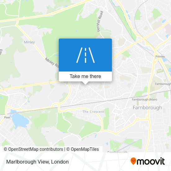 Marlborough View map