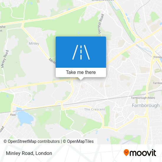 Minley Road map