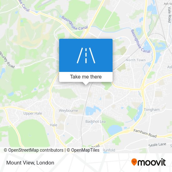 Mount View map