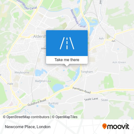 Newcome Place map