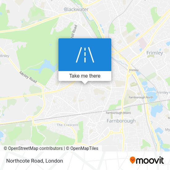 Northcote Road map