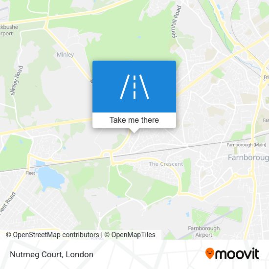 Nutmeg Court map