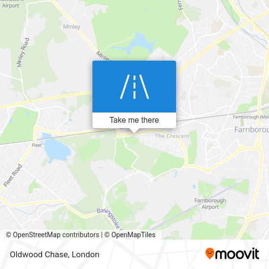 Oldwood Chase map
