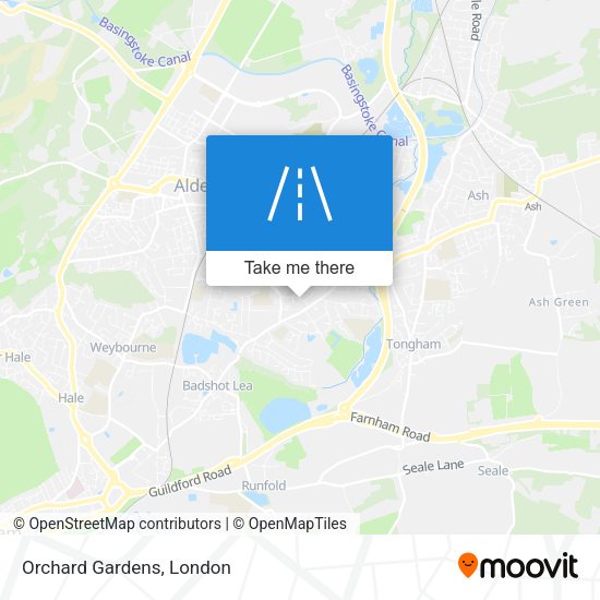 Orchard Gardens map