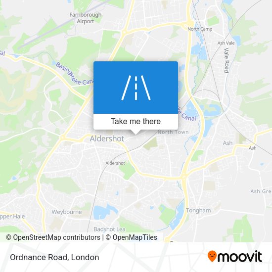 Ordnance Road map