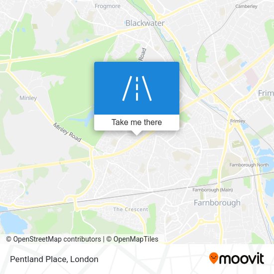 Pentland Place map