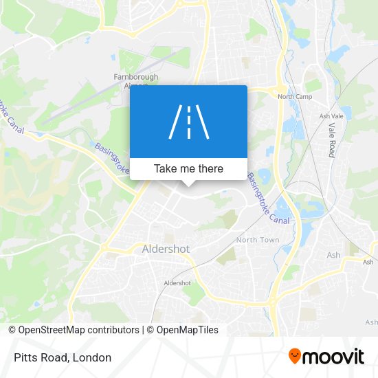 Pitts Road map