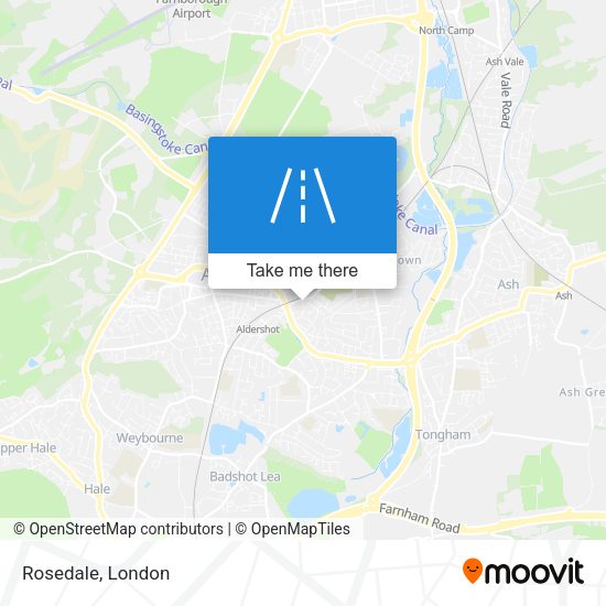 Rosedale map