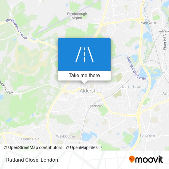 Rutland Close map