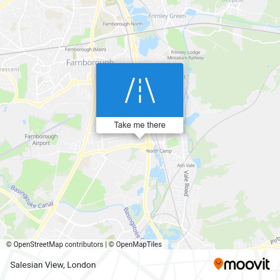 Salesian View map
