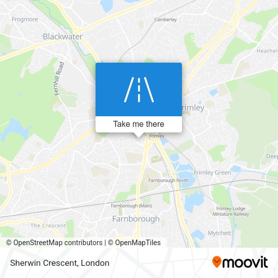 Sherwin Crescent map