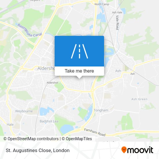 St. Augustines Close map
