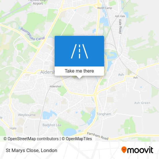 St Marys Close map