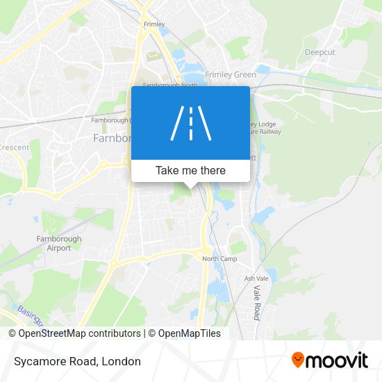 Sycamore Road map