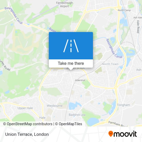 Union Terrace map