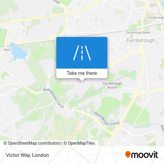 Victor Way map