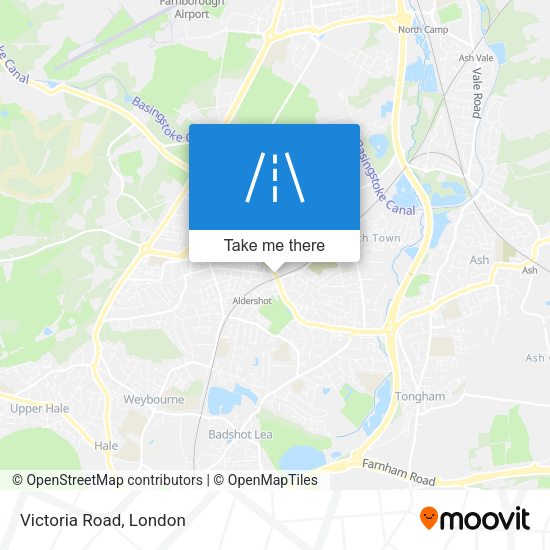 Victoria Road map