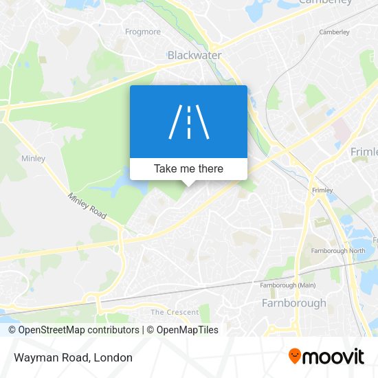 Wayman Road map