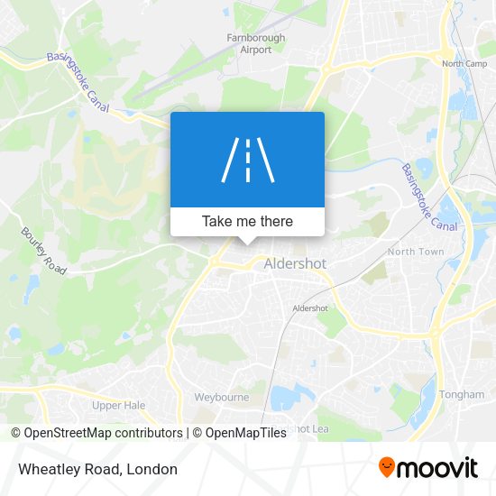 Wheatley Road map