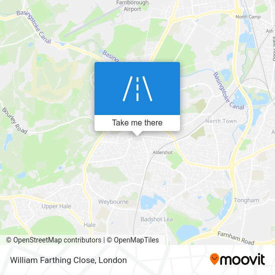 William Farthing Close map