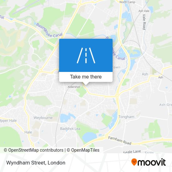 Wyndham Street map