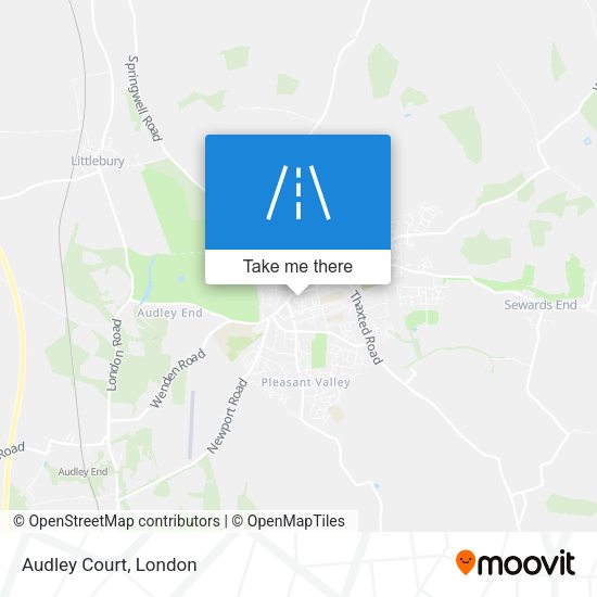 Audley Court map
