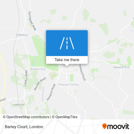 Barley Court map