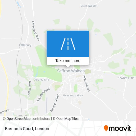 Barnards Court map