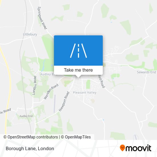 Borough Lane map