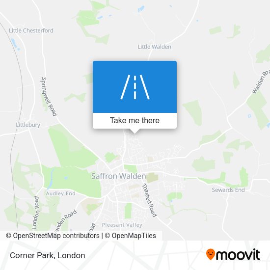 Corner Park map