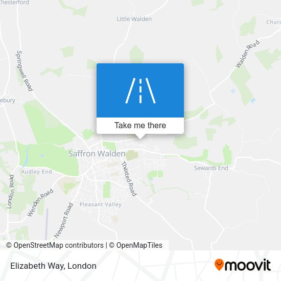 Elizabeth Way map