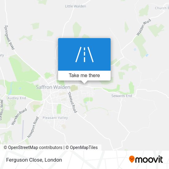 Ferguson Close map