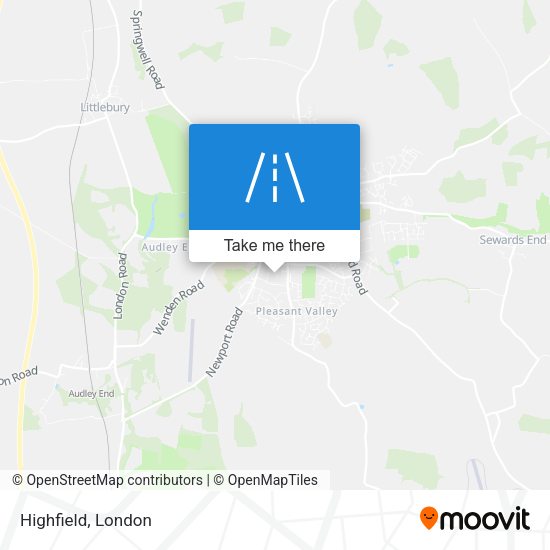Highfield map