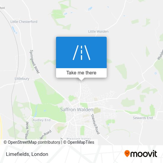 Limefields map