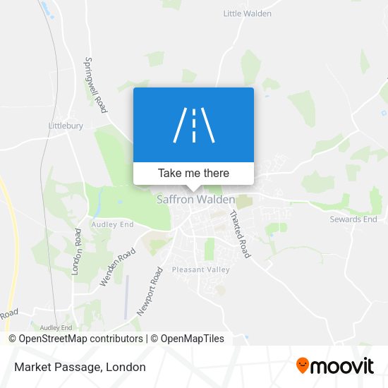 Market Passage map