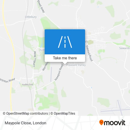 Maypole Close map