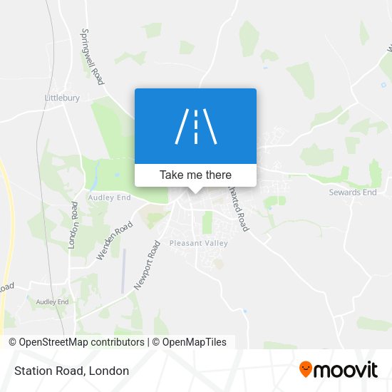 Station Road map